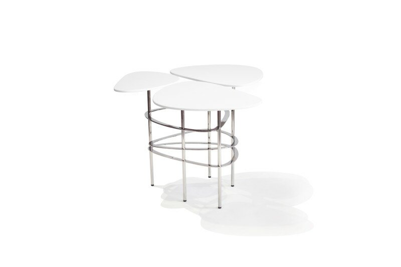 Lounge 22 Ripple Side Table Modern Design Innovative Streamline Office Furniture